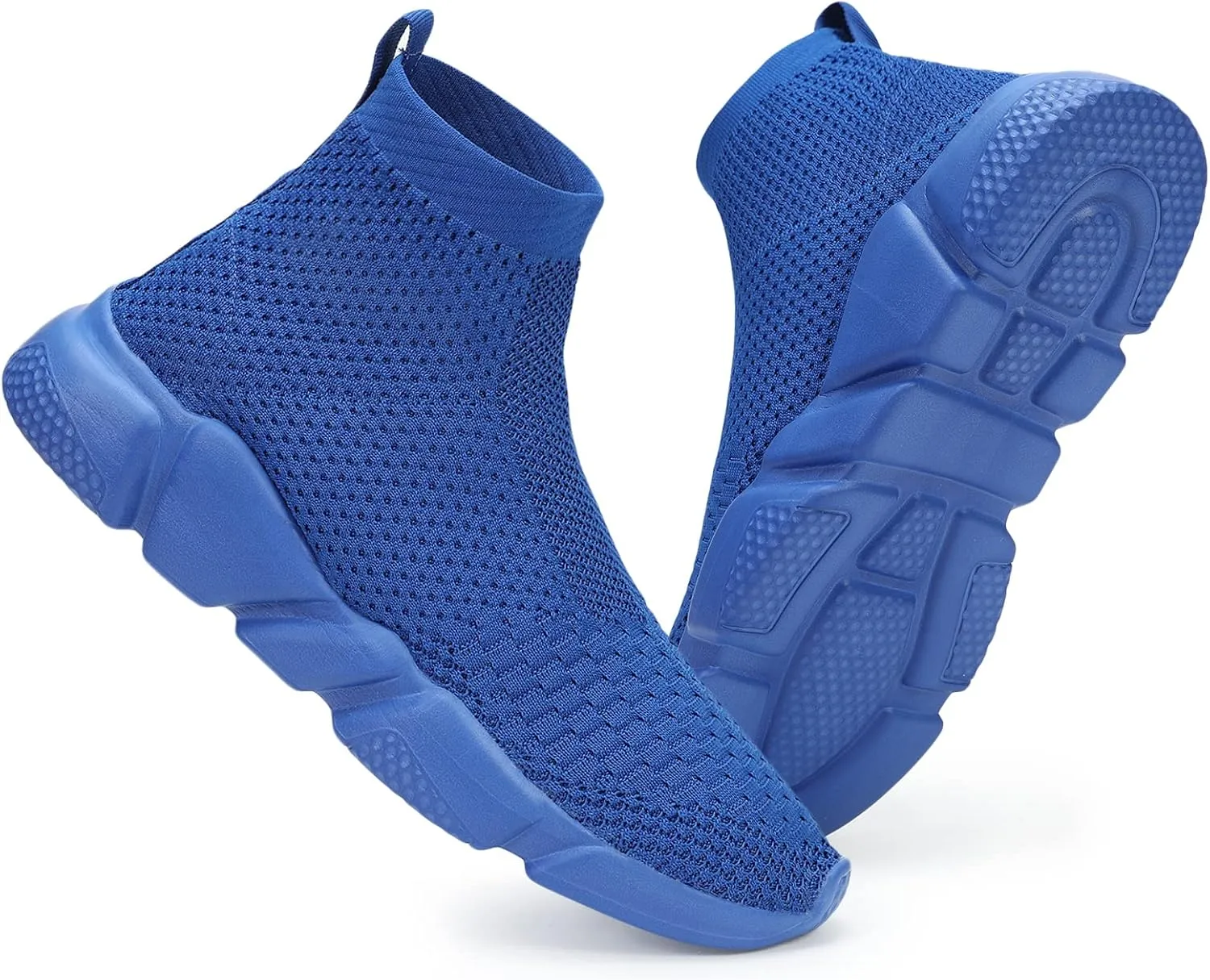 Casbeam Men's Running Knit Comfortable Lightweight Breathable Casual Sports Shoes Fashion Sneakers Slip-On Walking Shoes