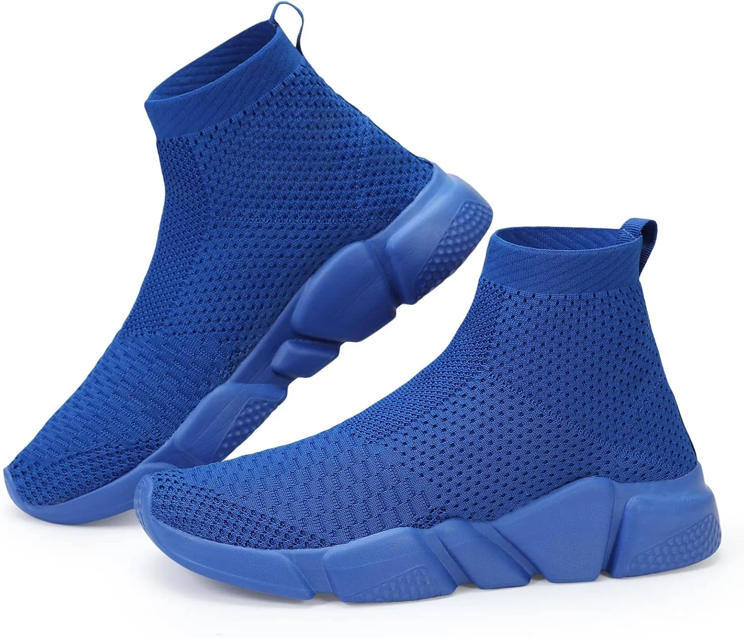 Casbeam Men's Running Knit Comfortable Lightweight Breathable Casual Sports Shoes Fashion Sneakers Slip-On Walking Shoes