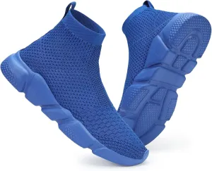 Casbeam Men's Running Knit Comfortable Lightweight Breathable Casual Sports Shoes Fashion Sneakers Slip-On Walking Shoes