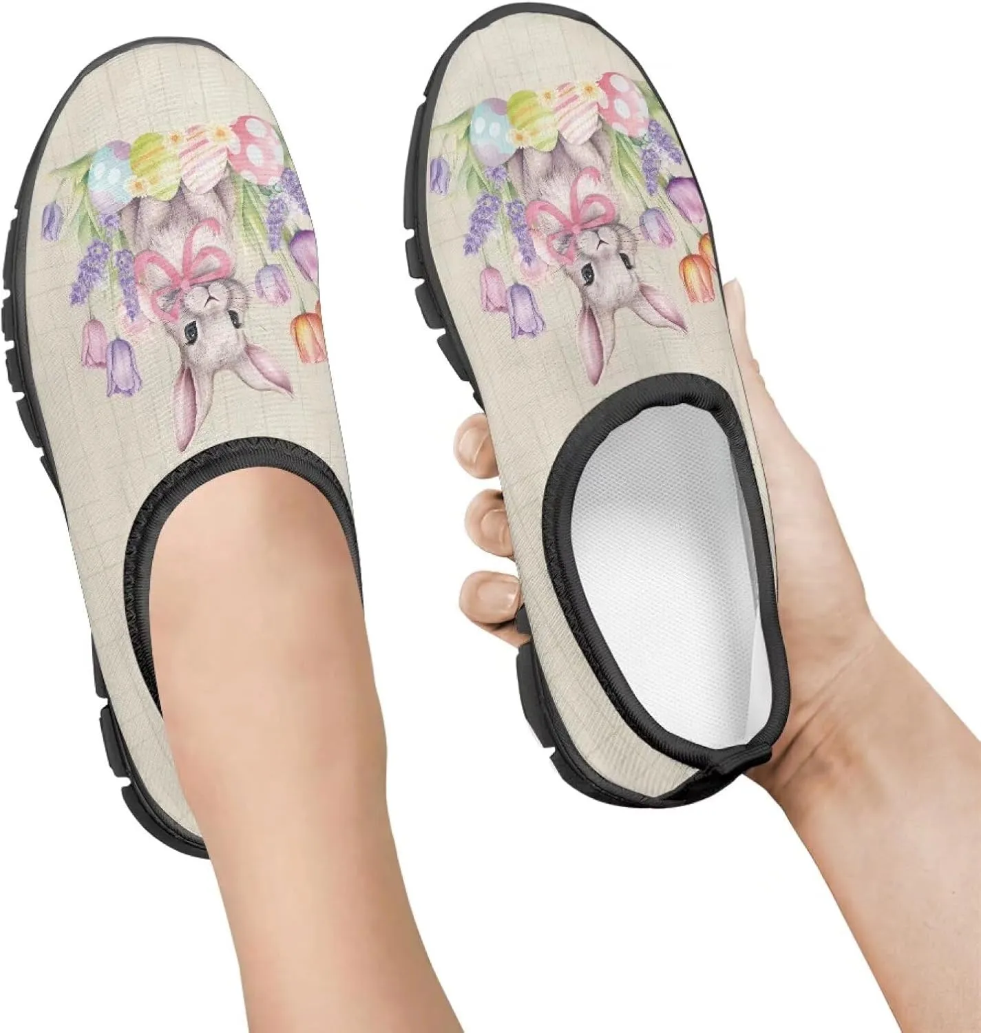 Casual Breathable Mesh Girls Boys Slip On Shoes