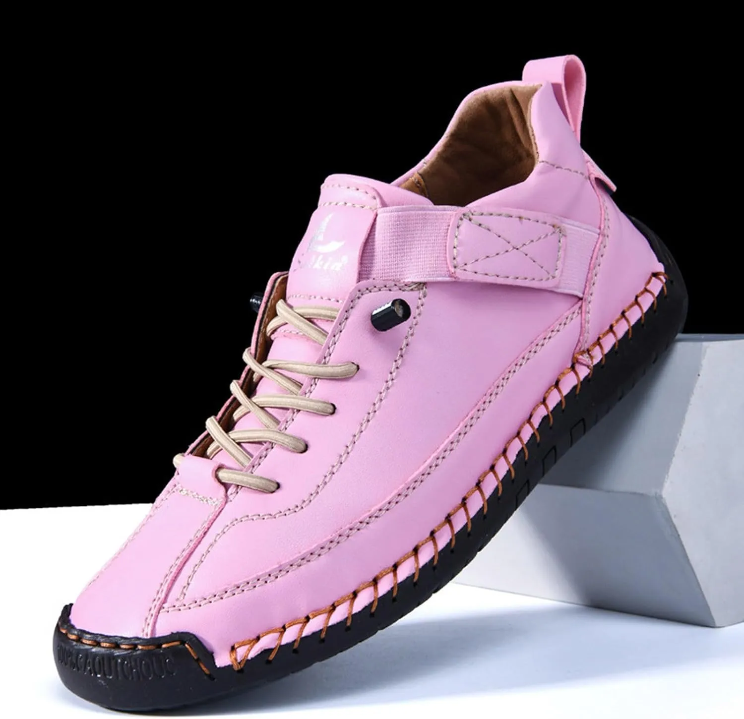 Casual Shoes for Men Soft Cushions Athletic Fashion Simple Versatile Office Solid Color Work Street Shoes