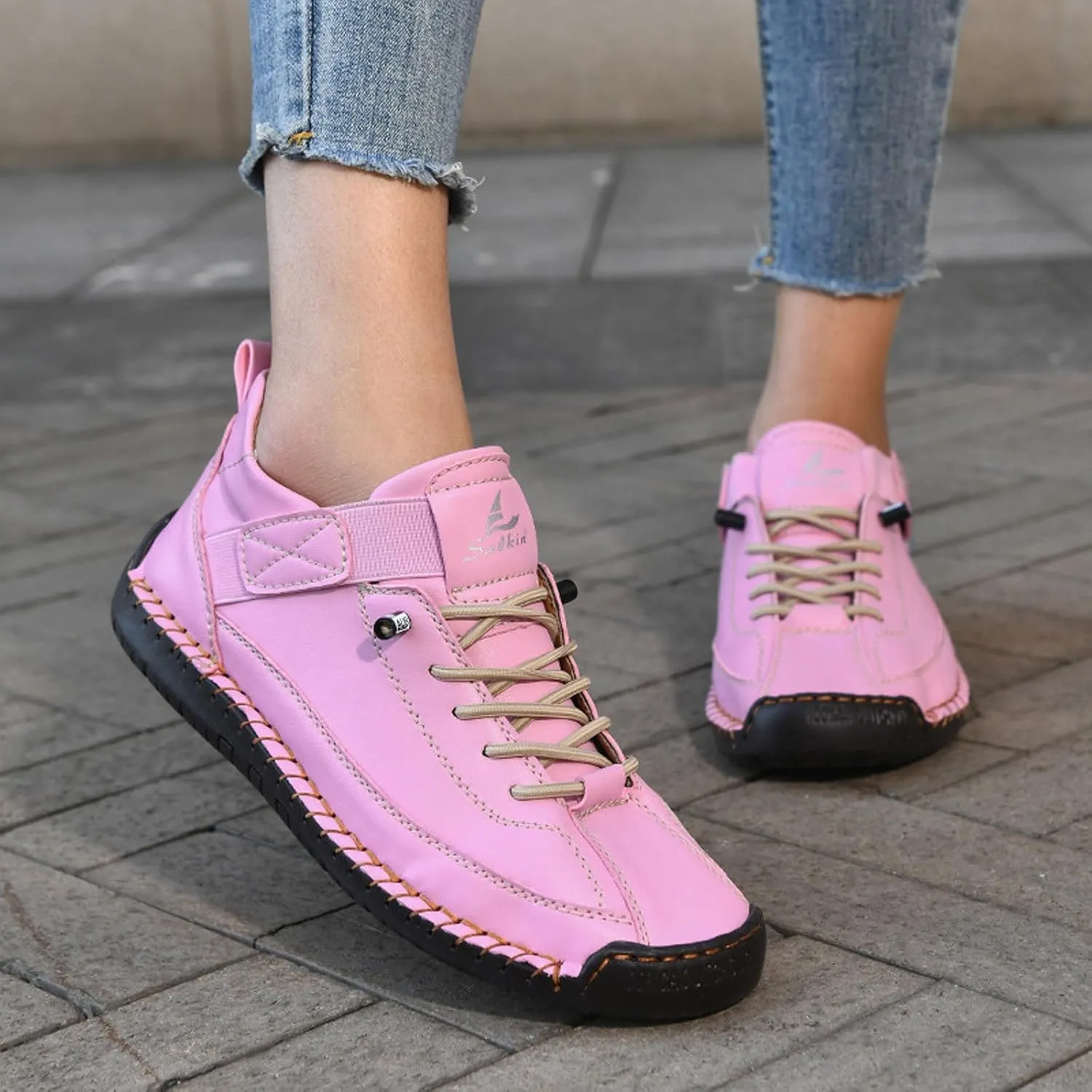 Casual Shoes for Men Soft Cushions Athletic Fashion Simple Versatile Office Solid Color Work Street Shoes