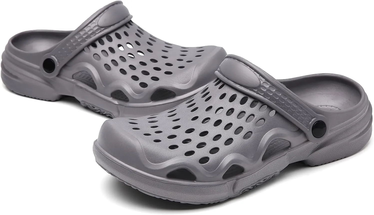 CERYTHRINA Mens Garden Clogs Lightweight Breathable Slip on Sandals Fashions Pool Beach Shoes Non Slip Home Clogs Slippers