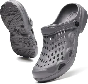 CERYTHRINA Mens Garden Clogs Lightweight Breathable Slip on Sandals Fashions Pool Beach Shoes Non Slip Home Clogs Slippers