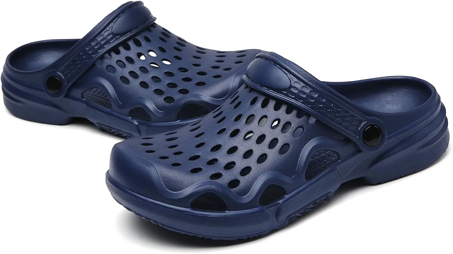 CERYTHRINA Mens Garden Clogs Lightweight Breathable Slip on Sandals Fashions Pool Beach Shoes Non Slip Home Clogs Slippers