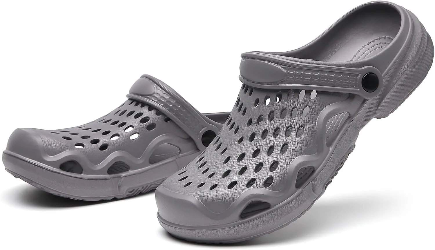 CERYTHRINA Mens Garden Clogs Lightweight Breathable Slip on Sandals Fashions Pool Beach Shoes Non Slip Home Clogs Slippers