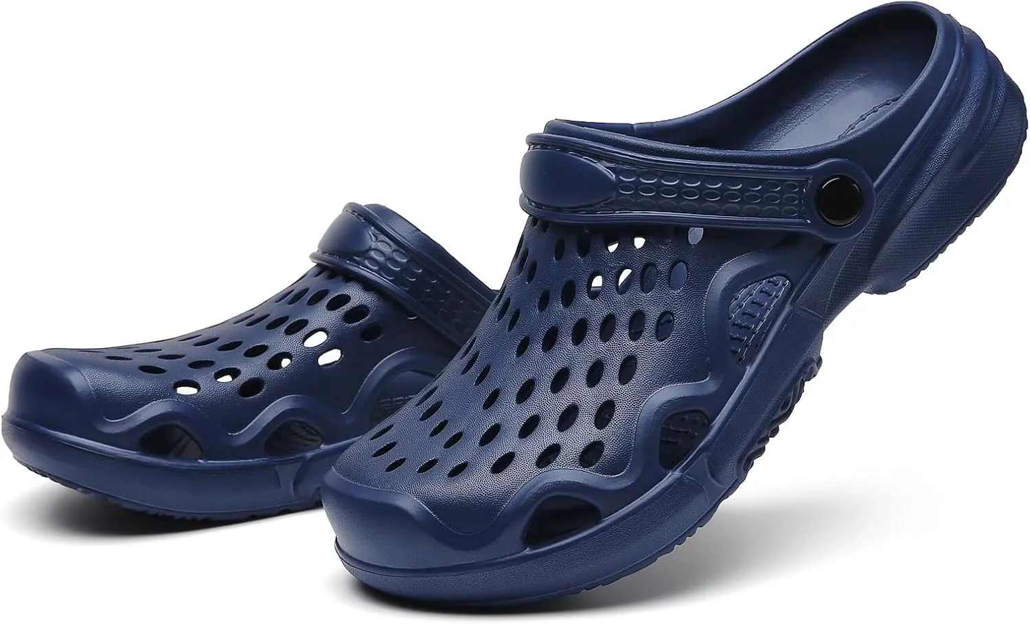 CERYTHRINA Mens Garden Clogs Lightweight Breathable Slip on Sandals Fashions Pool Beach Shoes Non Slip Home Clogs Slippers