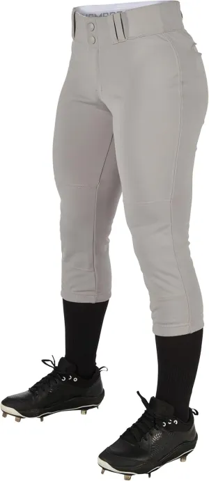 CHAMPRO Girls' Standard Low-Rise Softball Pants