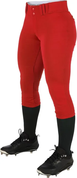 CHAMPRO Girls' Standard Low-Rise Softball Pants
