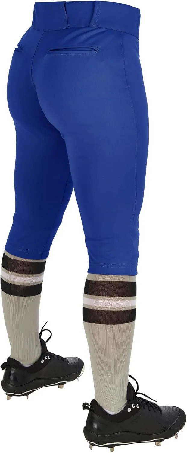 CHAMPRO Women's Knicker Style Low-Rise Softball Pants