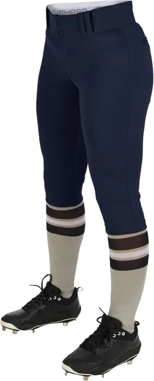 CHAMPRO Women's Knicker Style Low-Rise Softball Pants