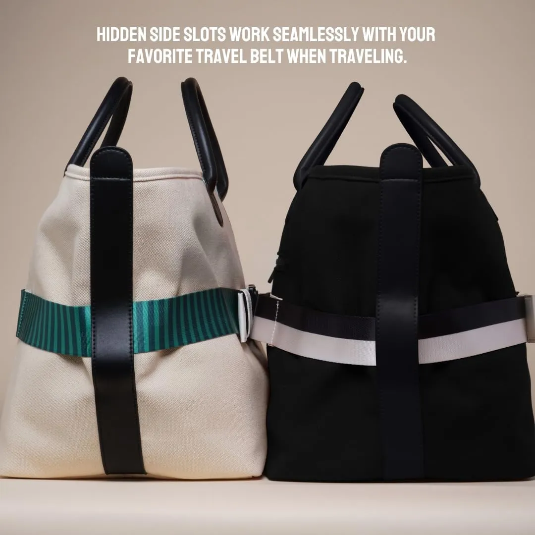 Cincha Canvas Go-Tote Bag, Water-Resistant, Versatile Travel Bag, Lightweight & Compact, As Seen on Oprah's Favorite Things