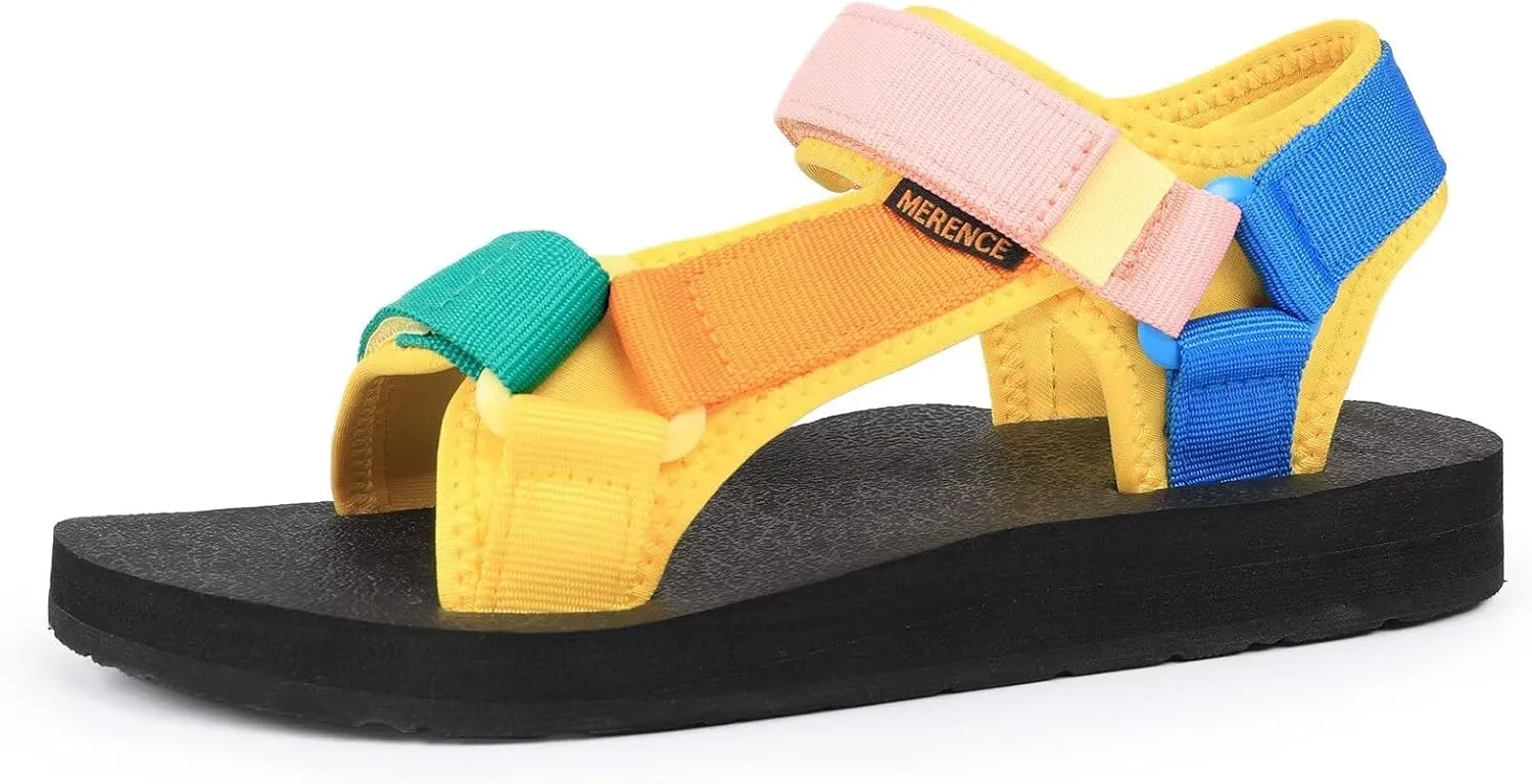CIOR Women's Sport Sandals Hiking Sandals with Arch Support Yoga Mat Insole Outdoor Light Weight Water Shoes