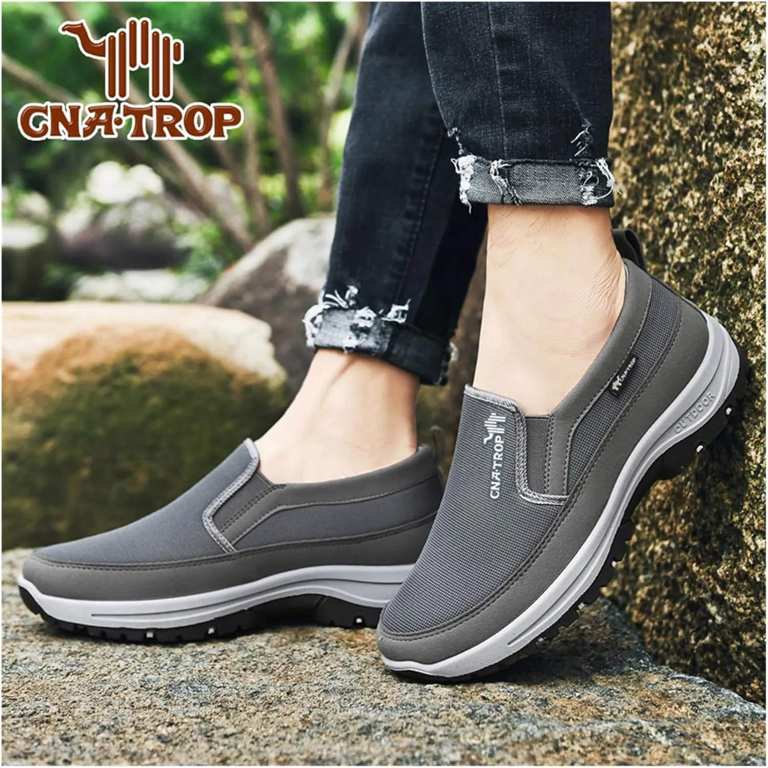 CNA Trop Orthopedic Shoes for Men, Fosterry Mens Slip On Shoes, Zapatos Ortopédicos para Hombre, Sketchers Columbia Shoes Men，Merrell Slip On Shoes for Men, Skechers Slip Ins