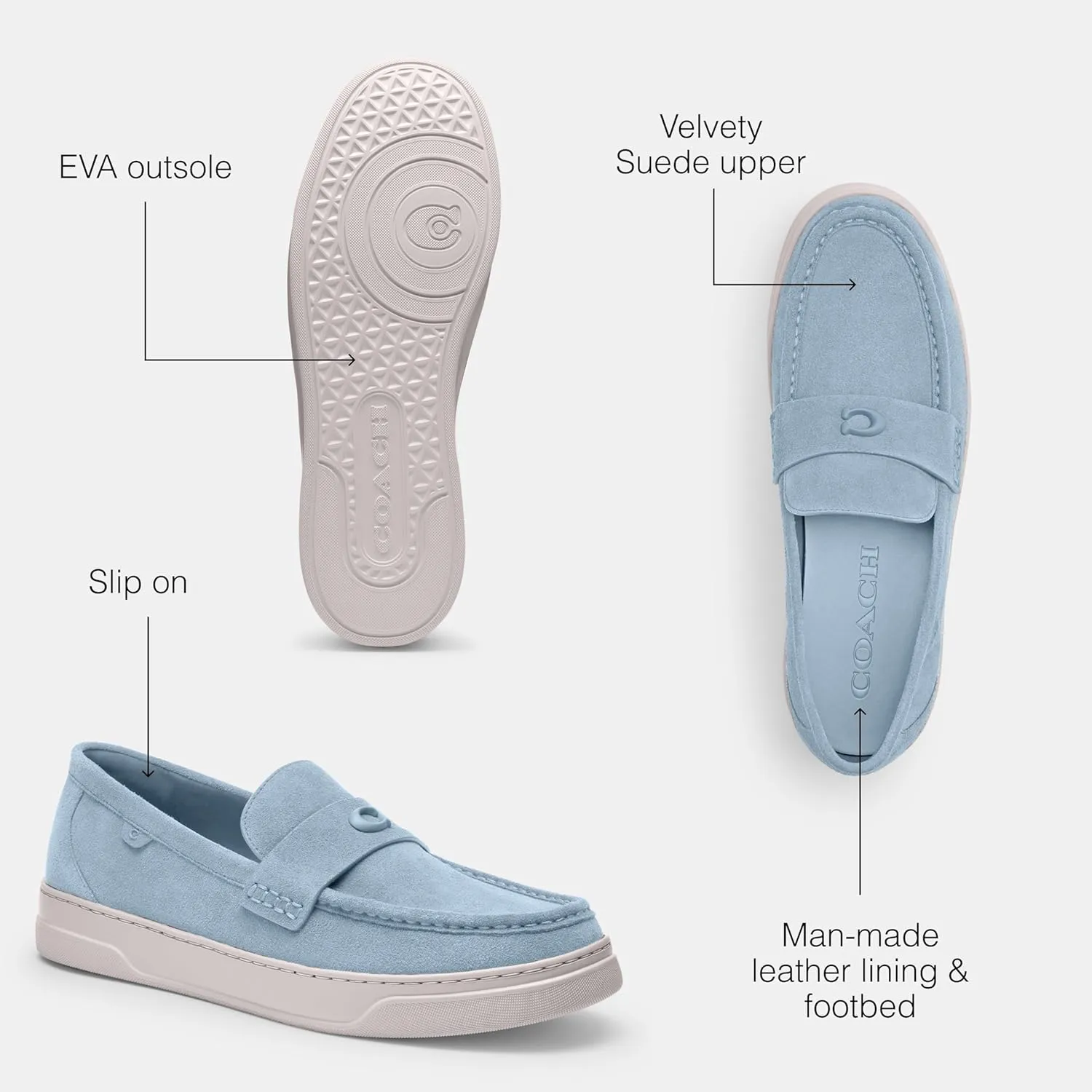 Coach Men's Hybrid Loafer Sneaker