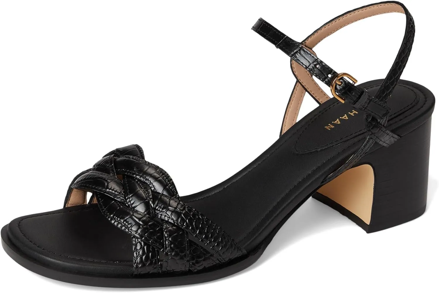Cole Haan Women's Ambrose Braid Sandal Heeled