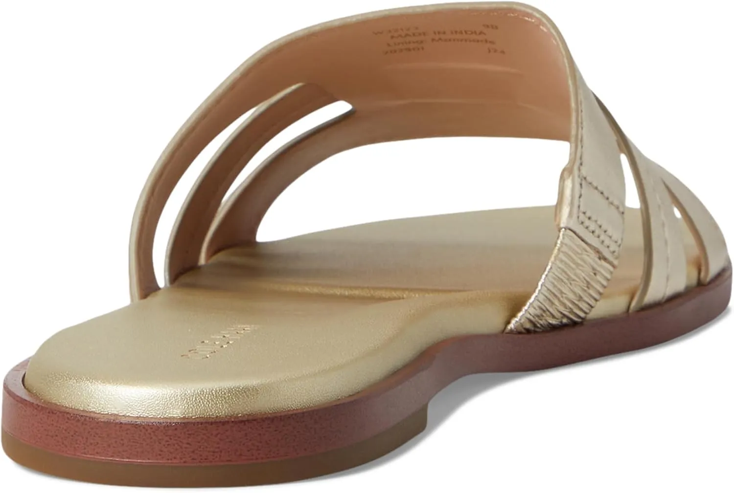 Cole Haan Women's Flynn Slotted Slides Flat Sandal