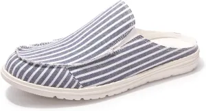 Colgo Womens Mules Shoes, Comfortable Slip on Canvas Shoes for Women