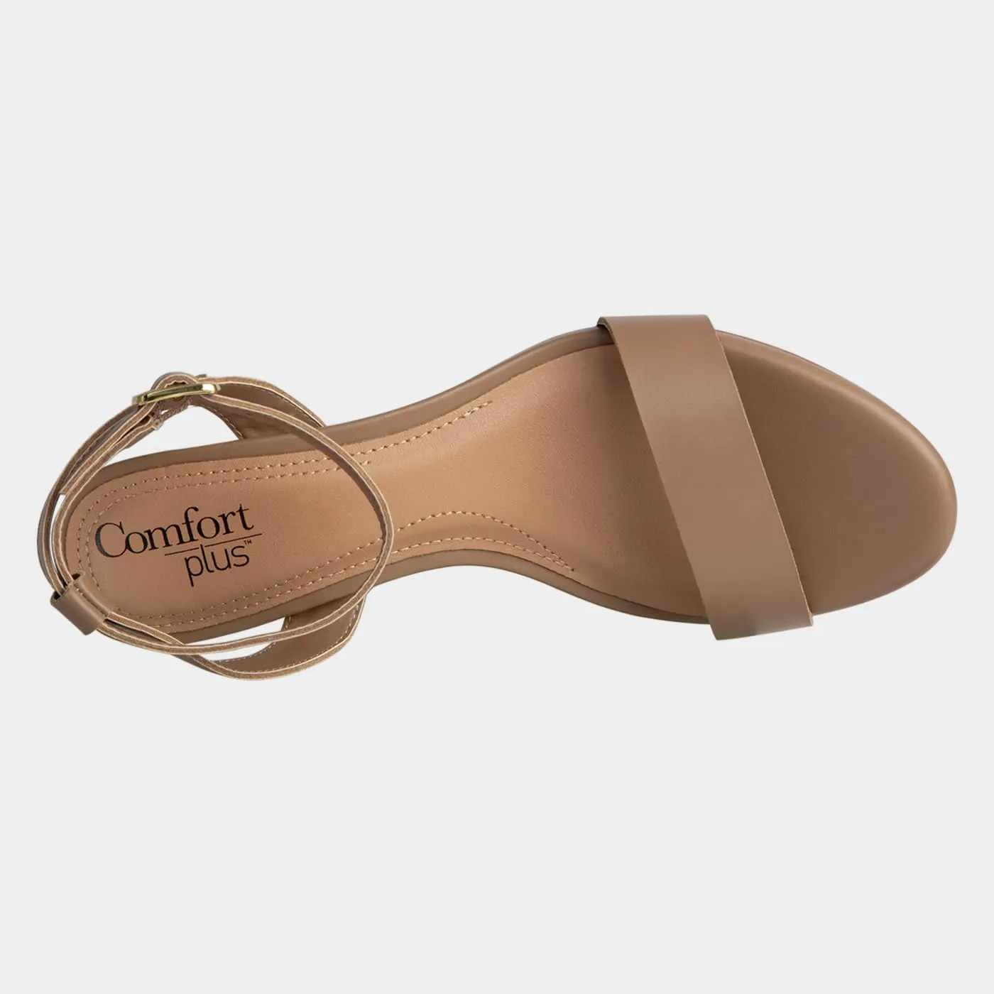 Comfort Plus Women's Walsh Block Heel Dress Sandal