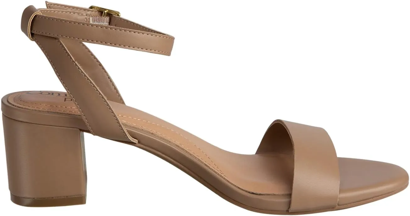 Comfort Plus Women's Walsh Block Heel Dress Sandal