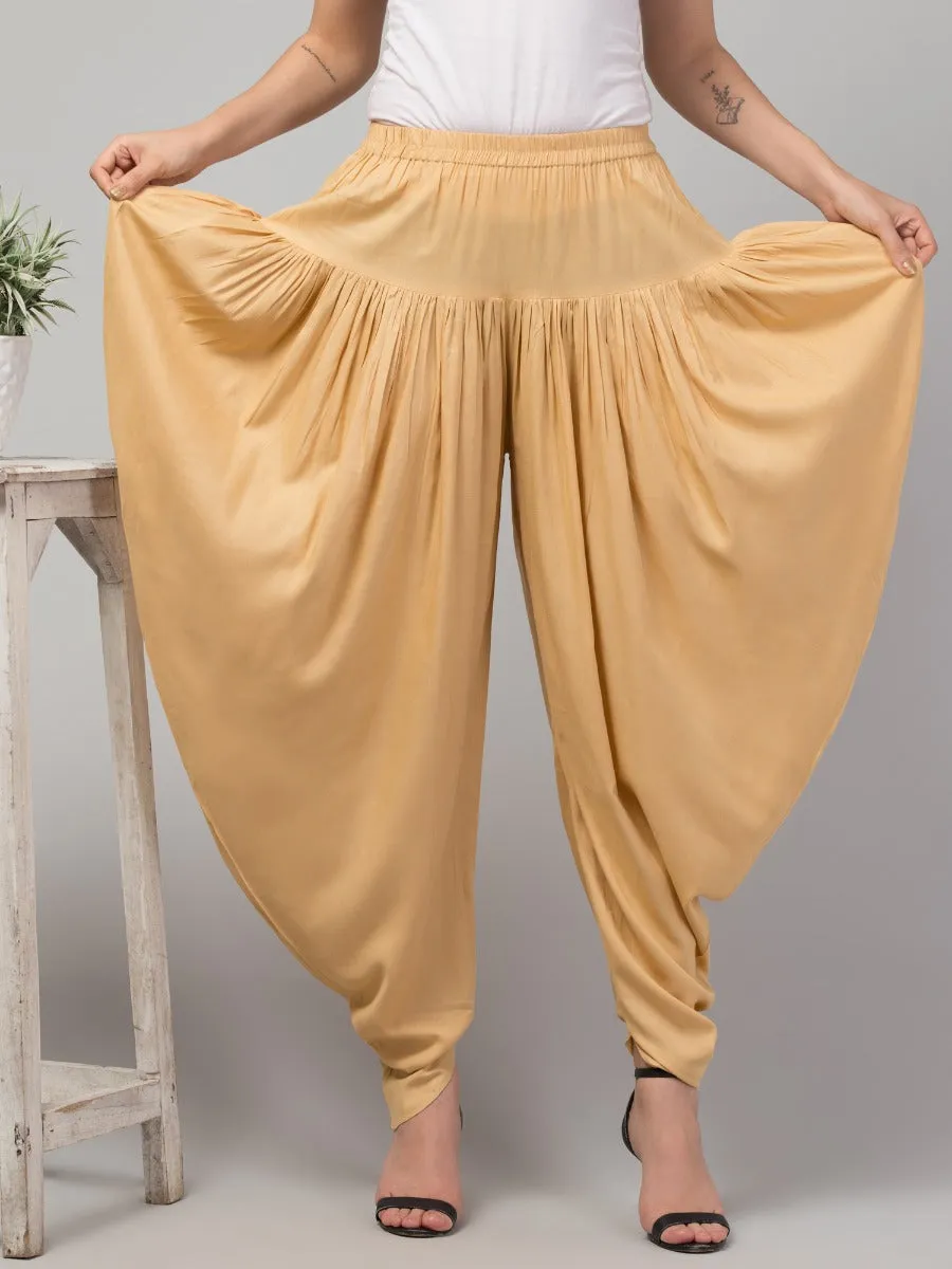 Comfortable Rayon Dhoti Pants: The Versatile Slip-On Harem Style
