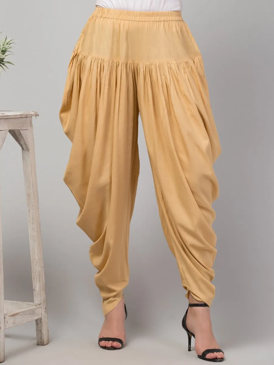 Comfortable Rayon Dhoti Pants: The Versatile Slip-On Harem Style