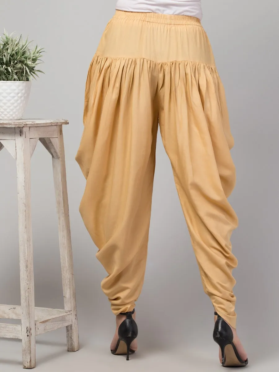 Comfortable Rayon Dhoti Pants: The Versatile Slip-On Harem Style