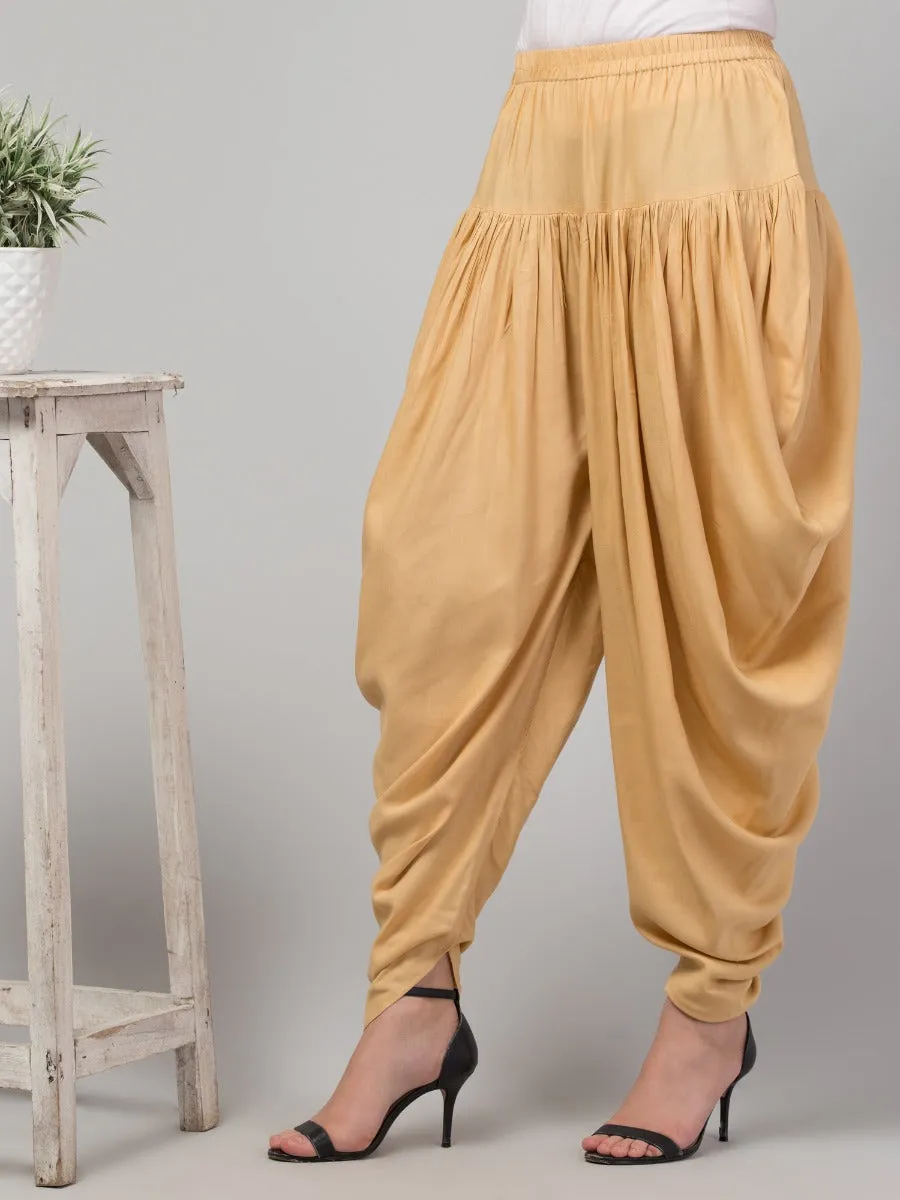 Comfortable Rayon Dhoti Pants: The Versatile Slip-On Harem Style