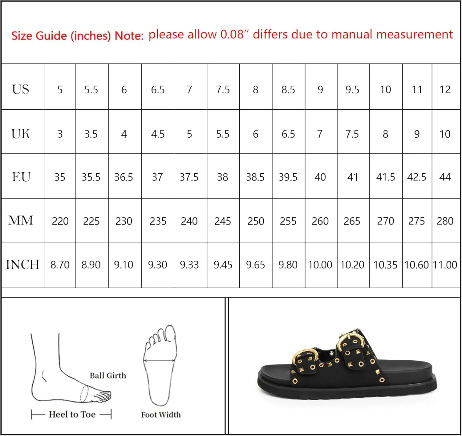 Comfortable Slide Sandals for Women Footbed Flat Sandals Casual Dressy Shoes