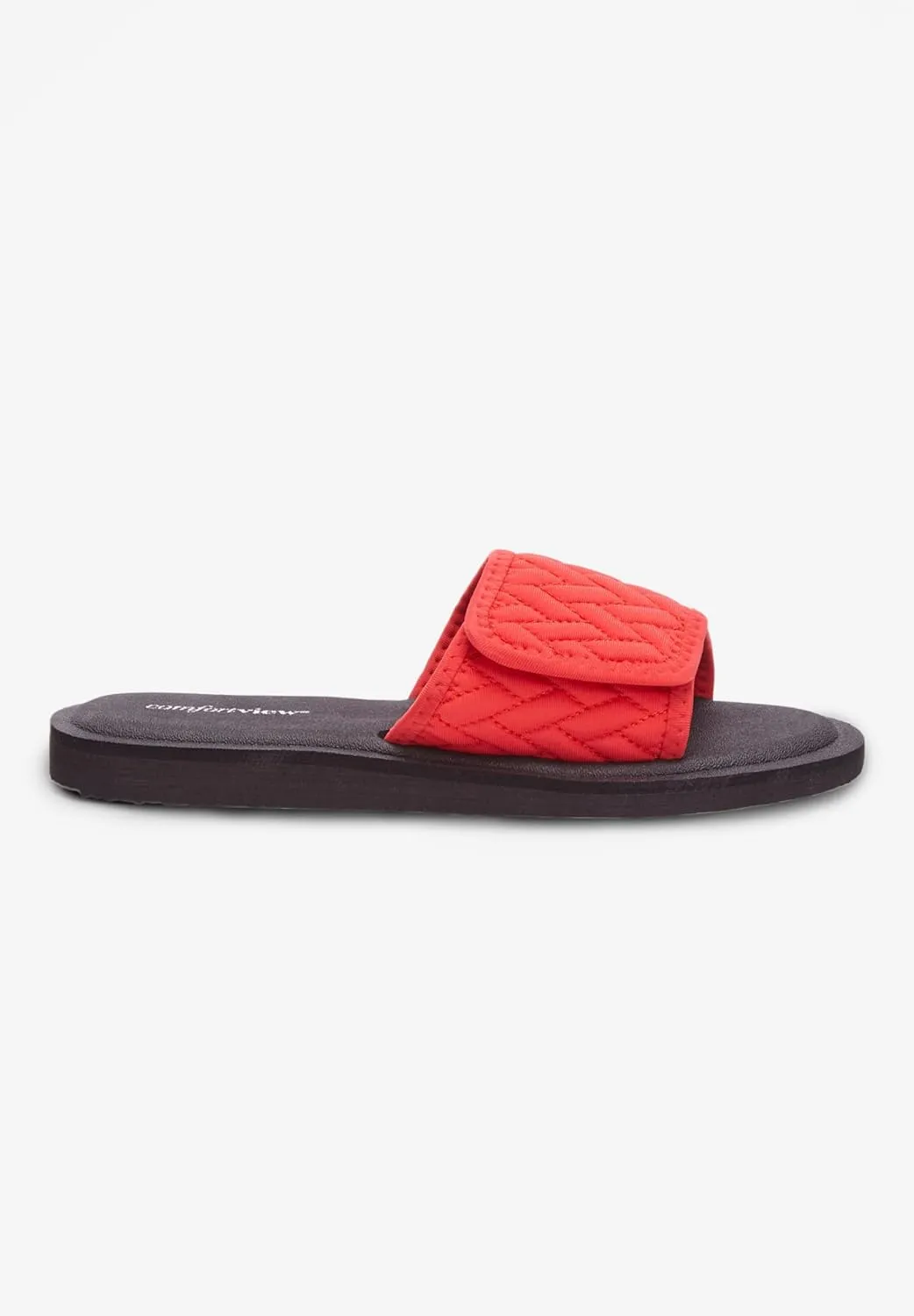 Comfortview Women's The Palmer Slip On Sandal (Wide Widths Available)