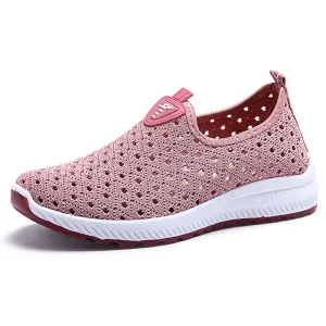 Comfy Breathable Mesh Slip-On Sneakers