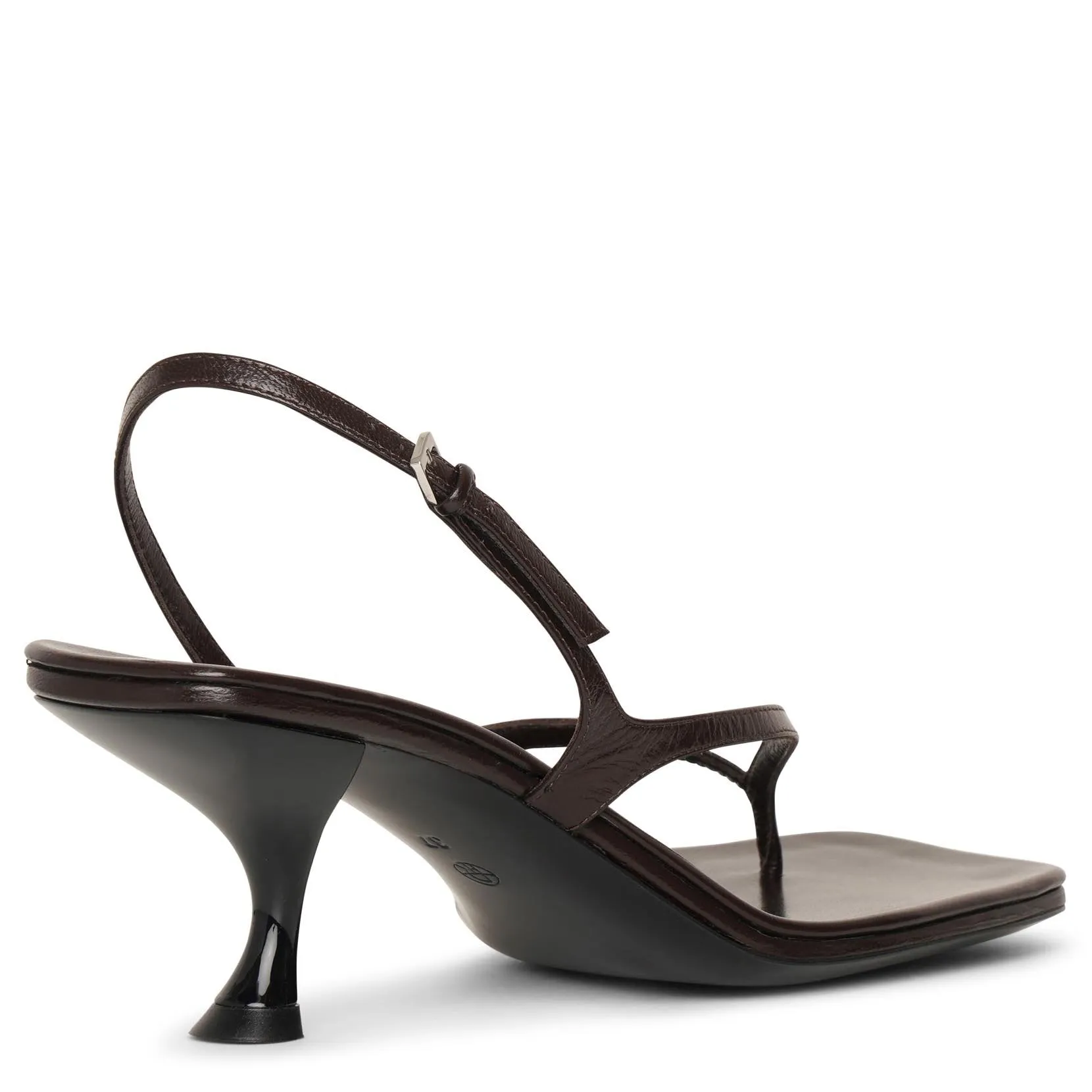 Constance mocha leather sandals