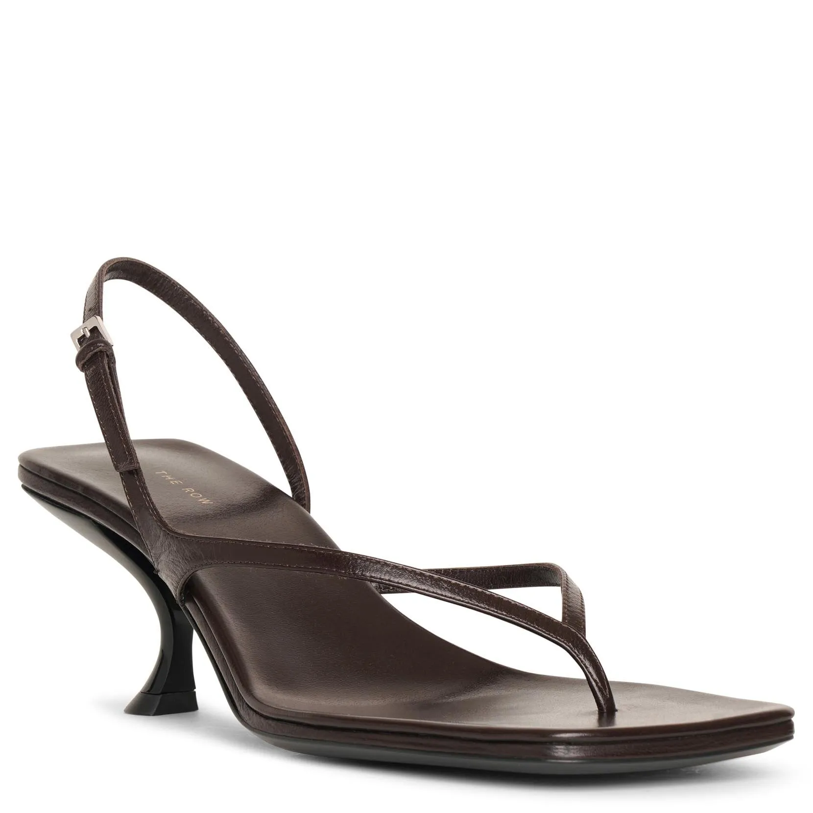 Constance mocha leather sandals