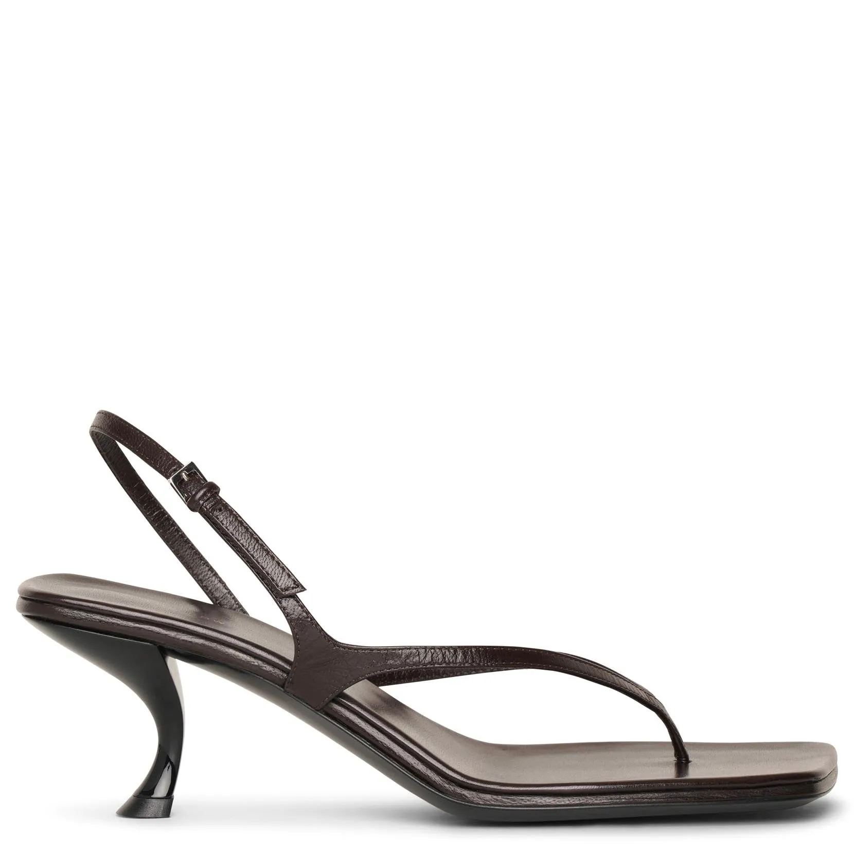 Constance mocha leather sandals
