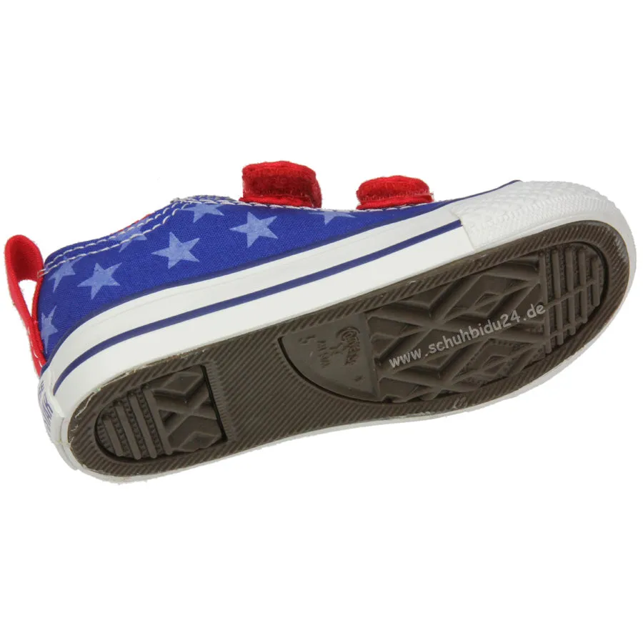 CONVERSE Sneaker SIMPLE SLIP OX - blau - rot 742877