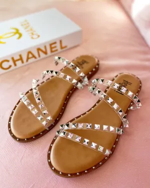 Corkys Beach Please Sandals-Clear