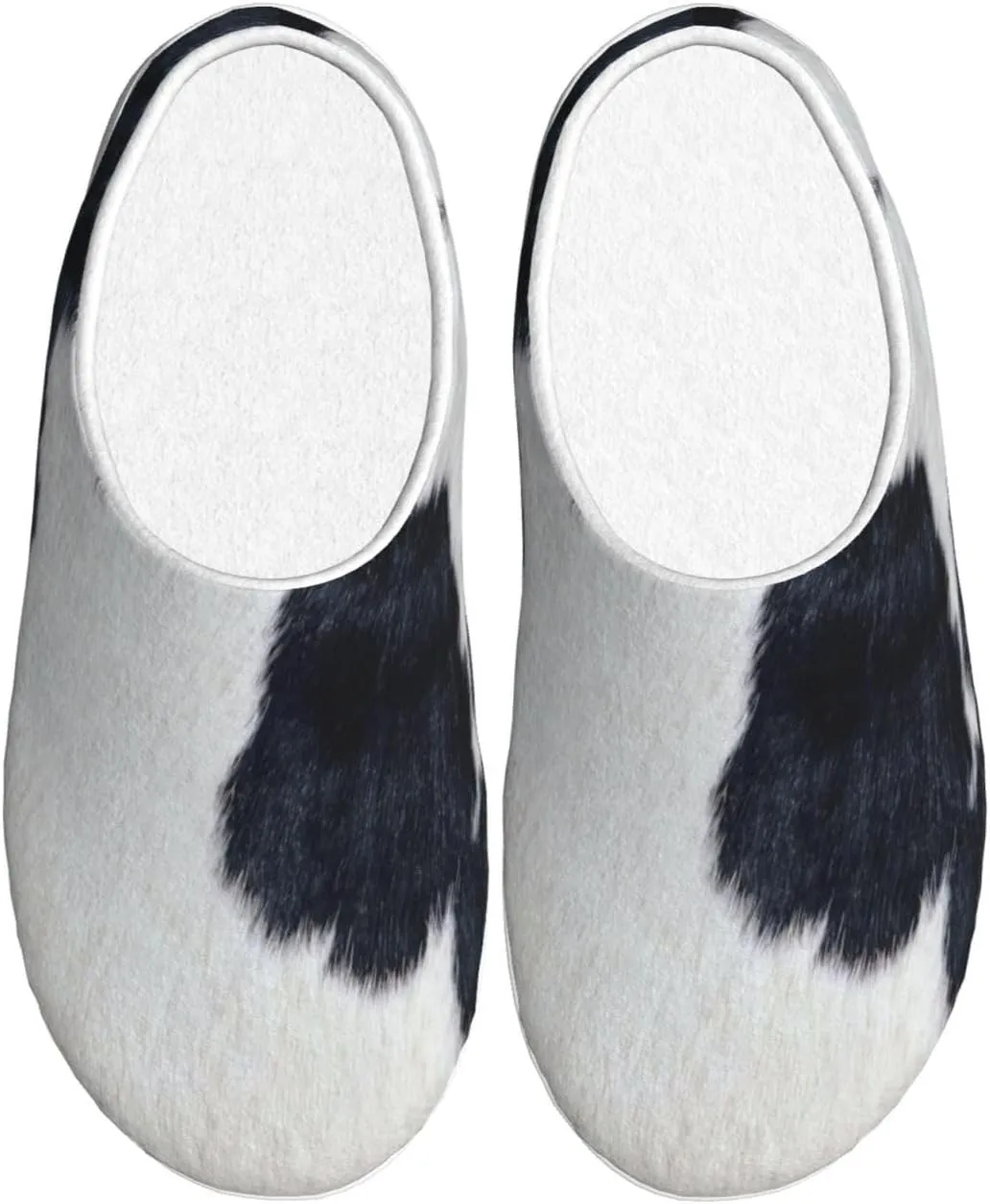 cowhide Print Versatile Use Anti Pilling Washable Slippers for Women Men Cozy Stylish shoes