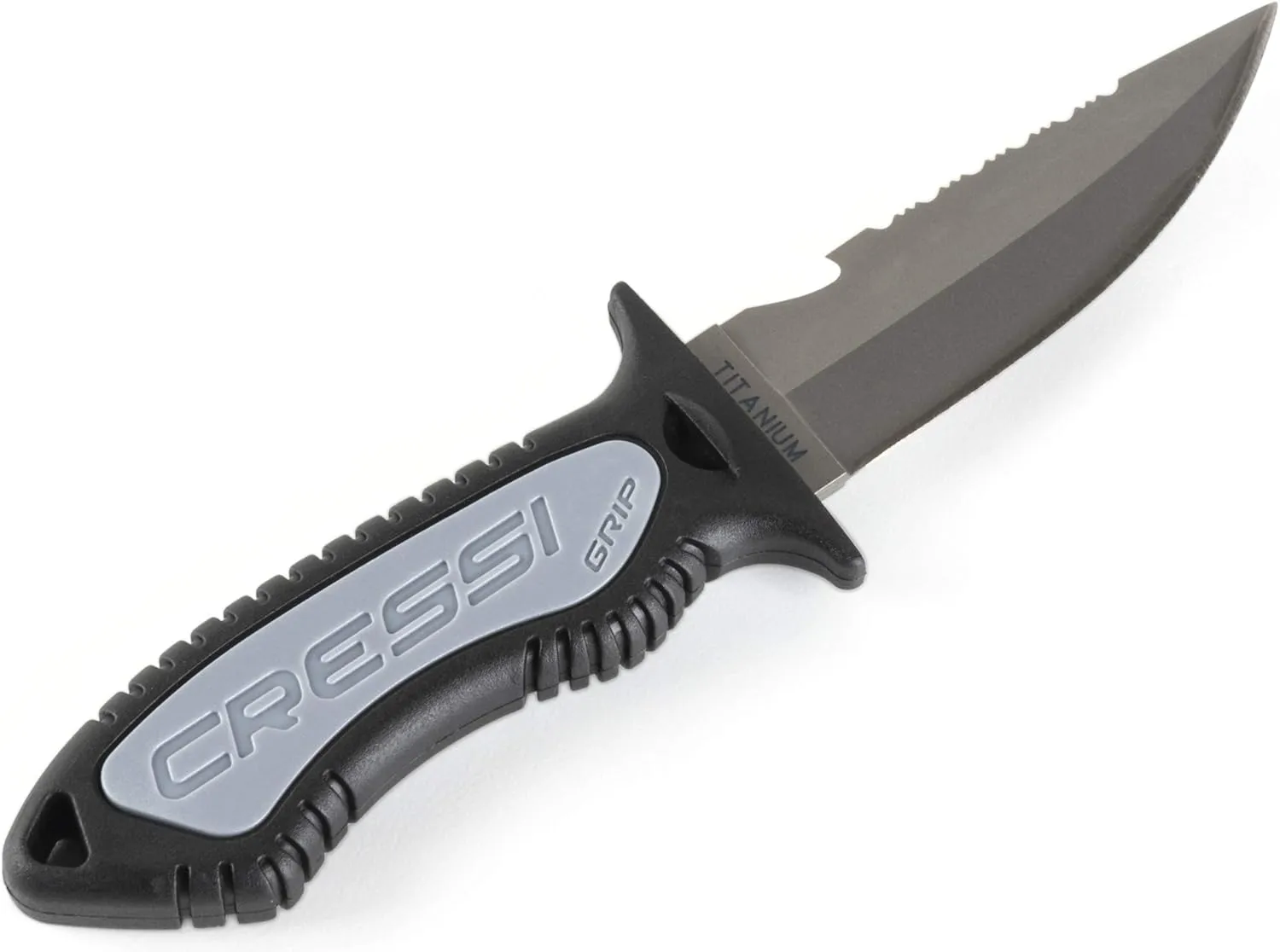 CRESSI Versatile Diving Knife for Scuba, Snorkeling, Spearfishing | The Grip