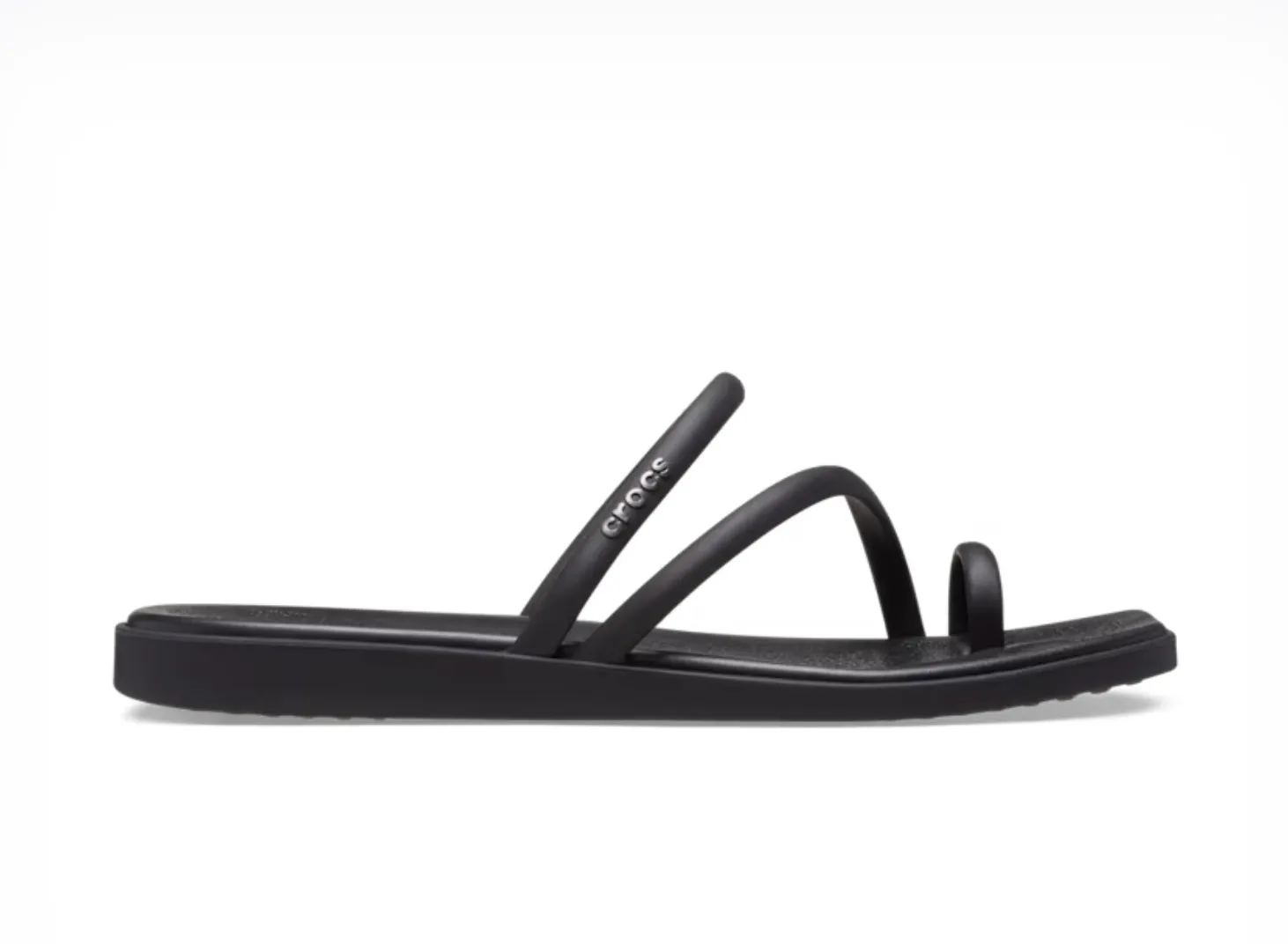 Crocs Women Miami Toe Loop Sandal In Black (Pre-Order)