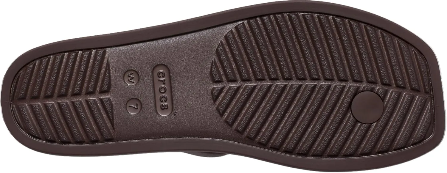 Crocs Women's Miami Toe Loop Sandal Flat