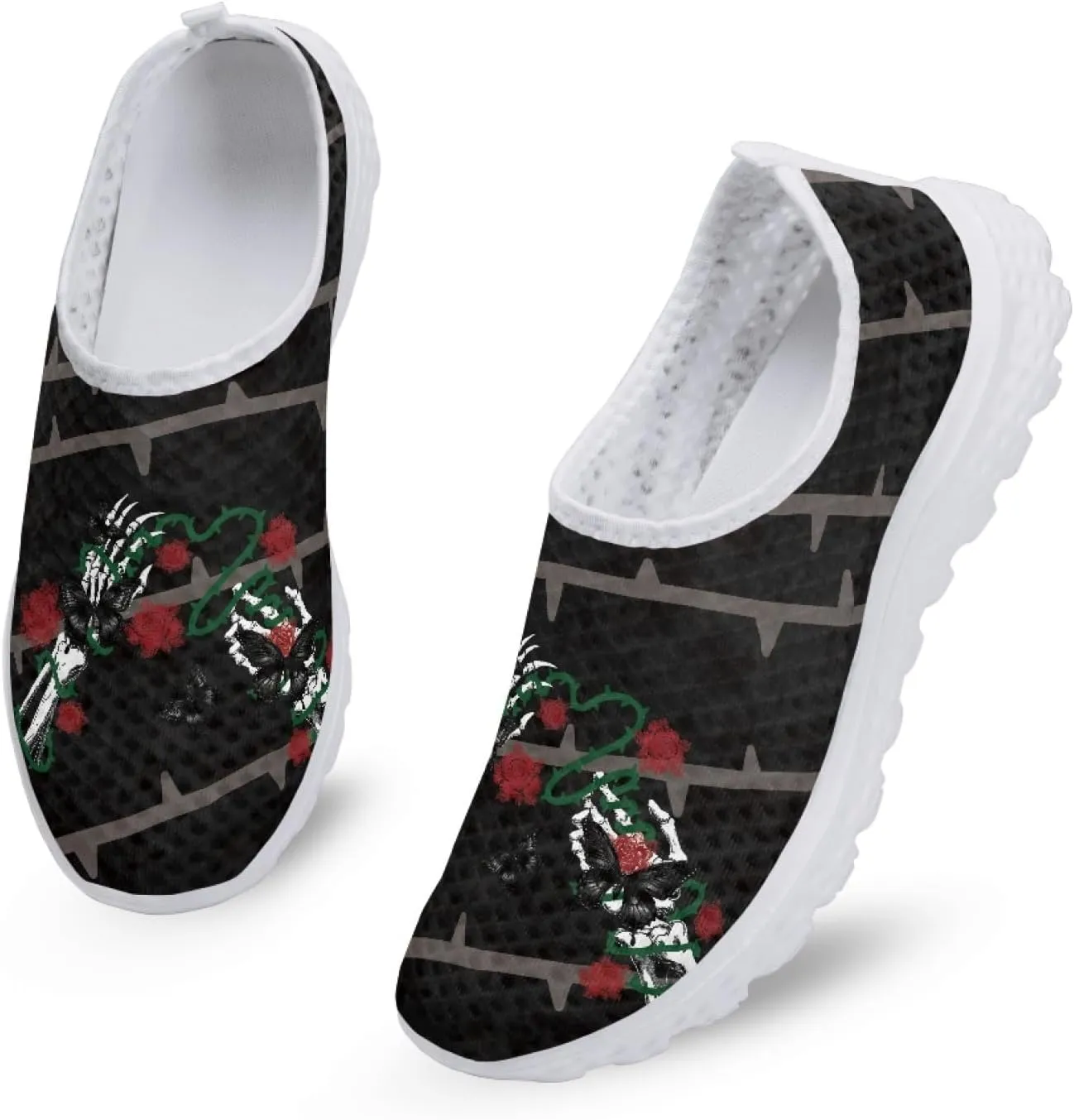 Cumagical Running Slip On Dress Shoes for Men VR Fitness Sessions Instant Comfort Wear