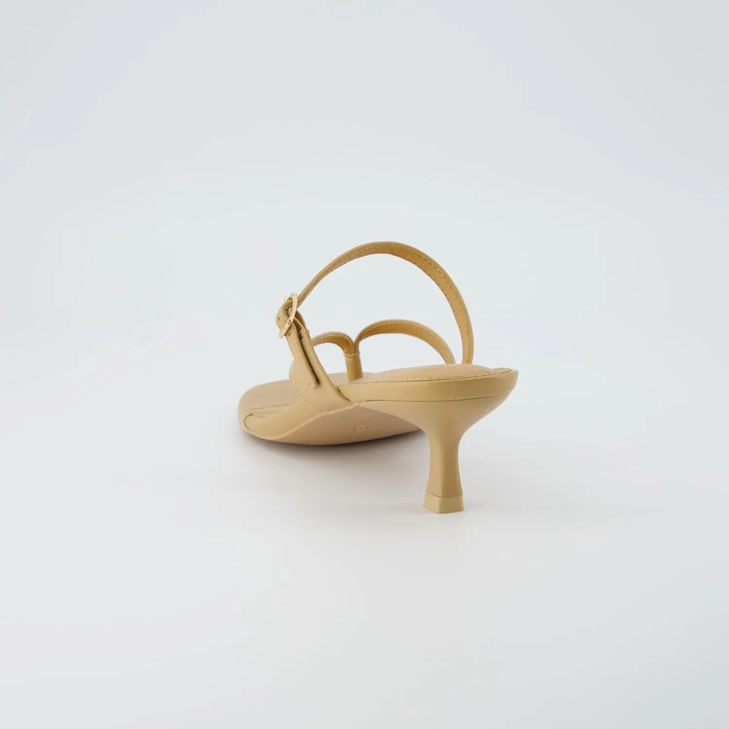 CUSHIONAIRE Women's Madrid Strappy Kitten Heel Sandals  Memory Foam, Wide Widths Available