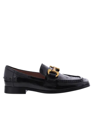 Dames Drew Naplack Loafer Zwart