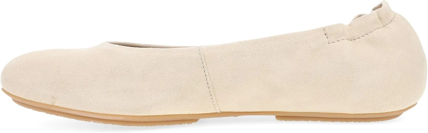 Dansko Mollie Slip-On Ballerina Flats for Women – Built-in Wedge with Arch Support – Versatile Casual to Dressy Footwear – Lightweight Rubber Outsole