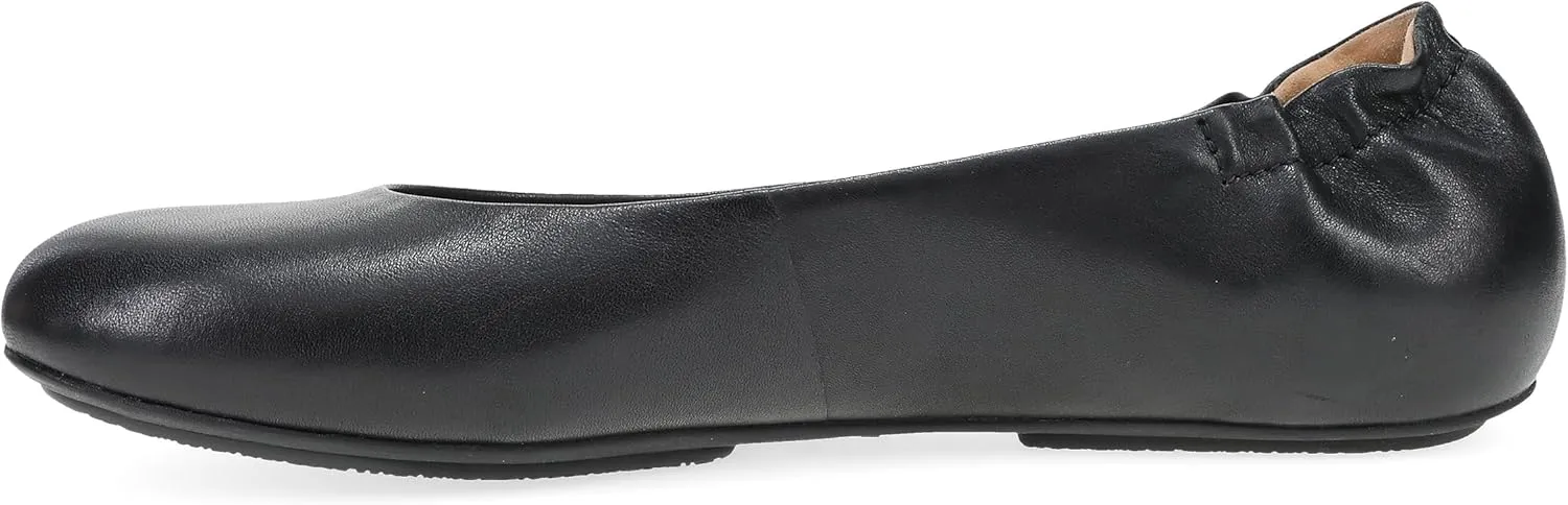 Dansko Mollie Slip-On Ballerina Flats for Women – Built-in Wedge with Arch Support – Versatile Casual to Dressy Footwear – Lightweight Rubber Outsole