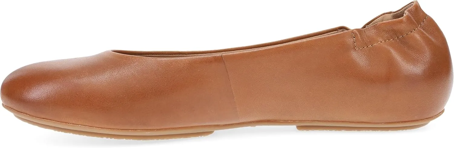 Dansko Mollie Slip-On Ballerina Flats for Women – Built-in Wedge with Arch Support – Versatile Casual to Dressy Footwear – Lightweight Rubber Outsole