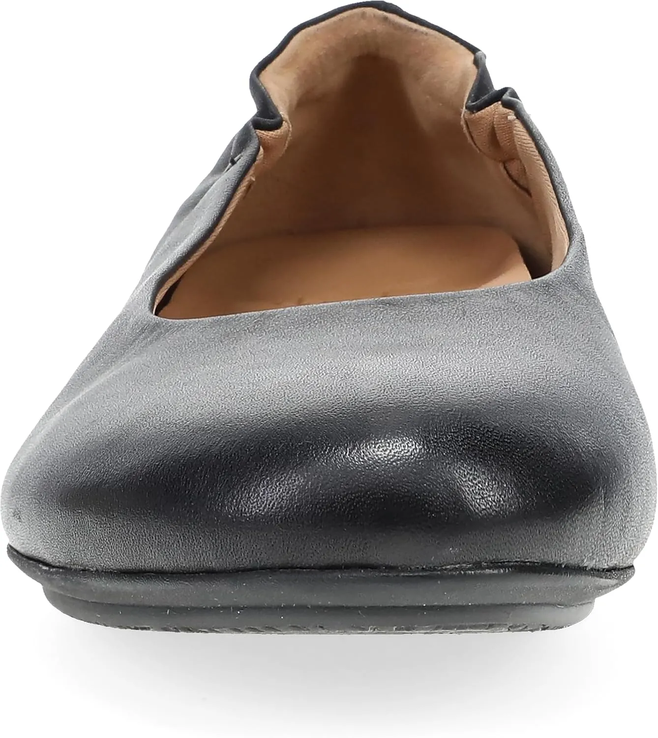 Dansko Mollie Slip-On Ballerina Flats for Women – Built-in Wedge with Arch Support – Versatile Casual to Dressy Footwear – Lightweight Rubber Outsole