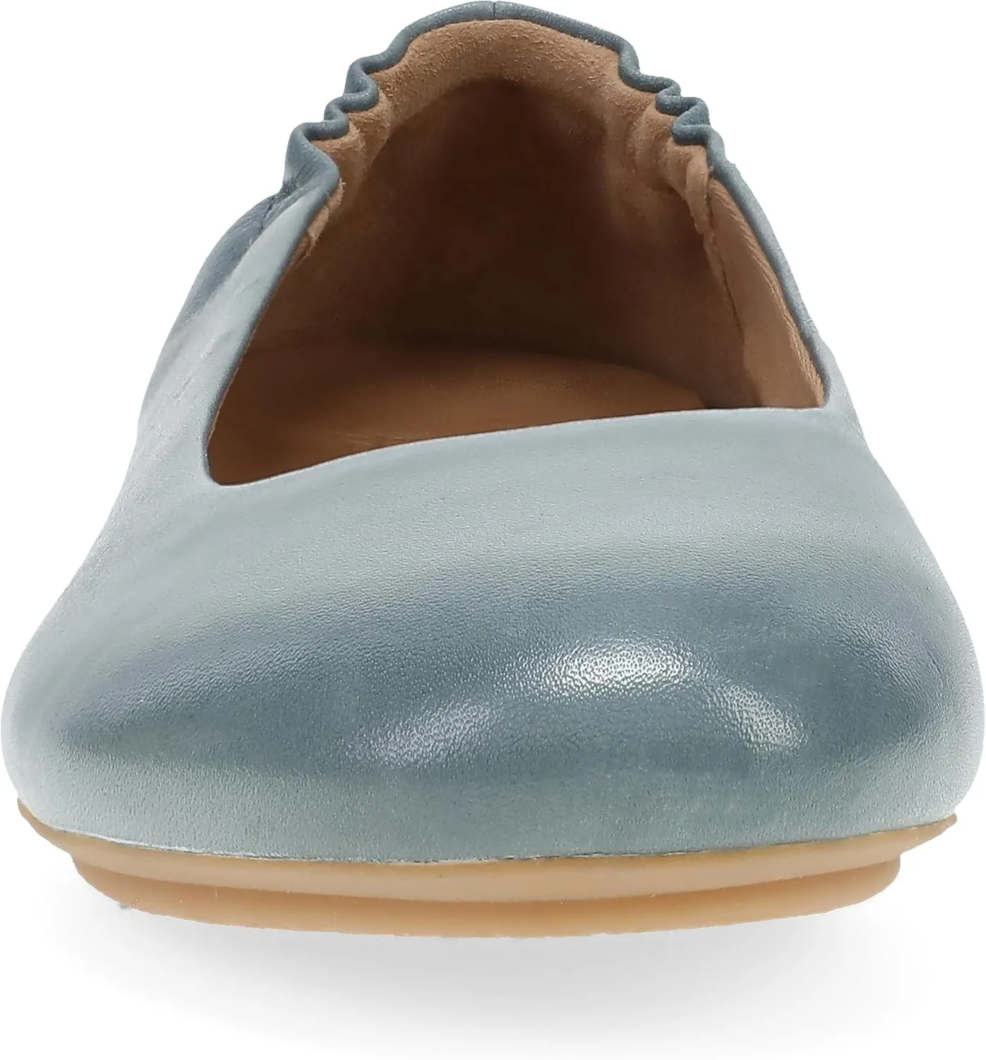 Dansko Mollie Slip-On Ballerina Flats for Women – Built-in Wedge with Arch Support – Versatile Casual to Dressy Footwear – Lightweight Rubber Outsole