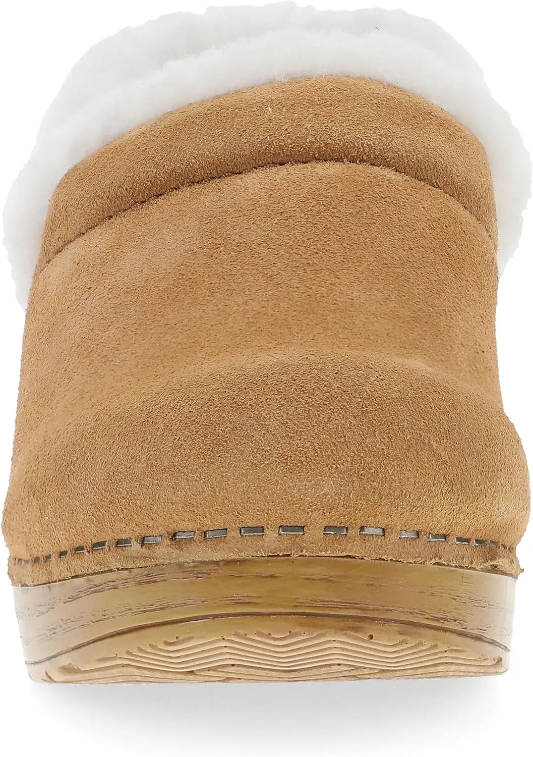 Dansko Pro Cozy Slip-On Clogs for Women - Rocker Sole and Arch Support for Comfort - Shearling Trim Details