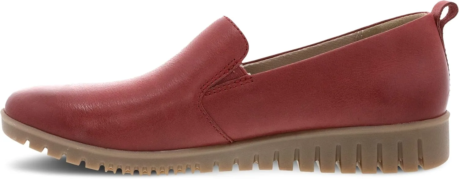 Dansko Women's Linley Lightweight Loafer - Leather Uppers and Blown Rubber Outsoles are Durable and Flexible - Versatile Casual to Dressy Footwear